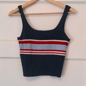 Cropped sweater tank - SM